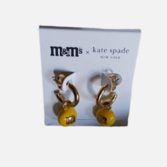 M&M's X KATE SPADE New York Huggies Earrings - Picture 2 of 2